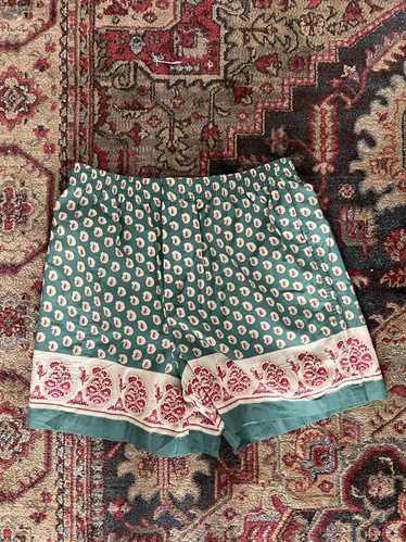 Bode Bode Paisley Frame Shorts