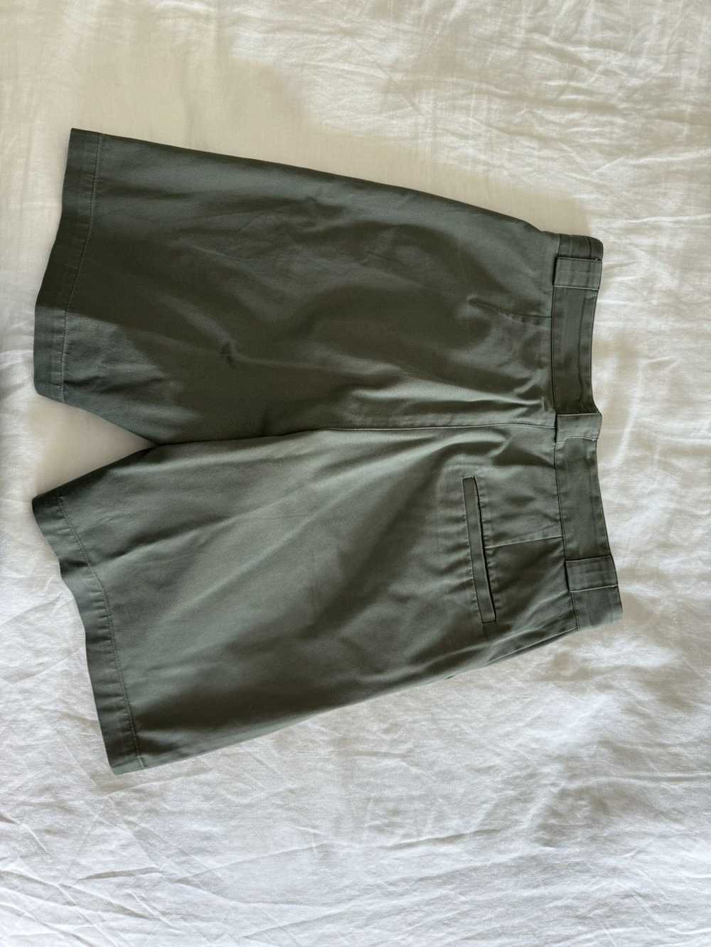 P. Johnson Olive Cotton Walking Shorts - image 2