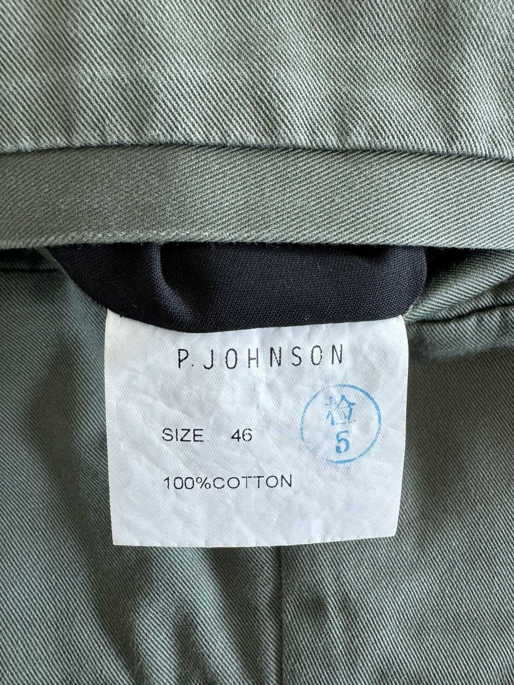 P. Johnson Olive Cotton Walking Shorts - image 4