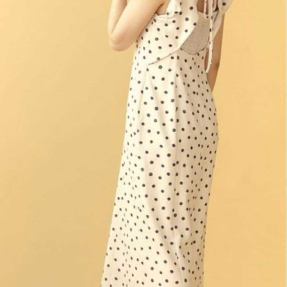 JILL STUART 22SS Blush Polka Dot Dress S - image 1