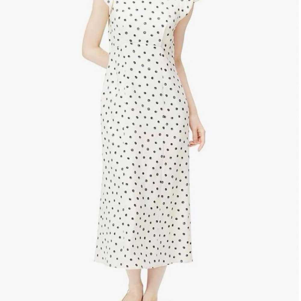 JILL STUART 22SS Blush Polka Dot Dress S - image 3