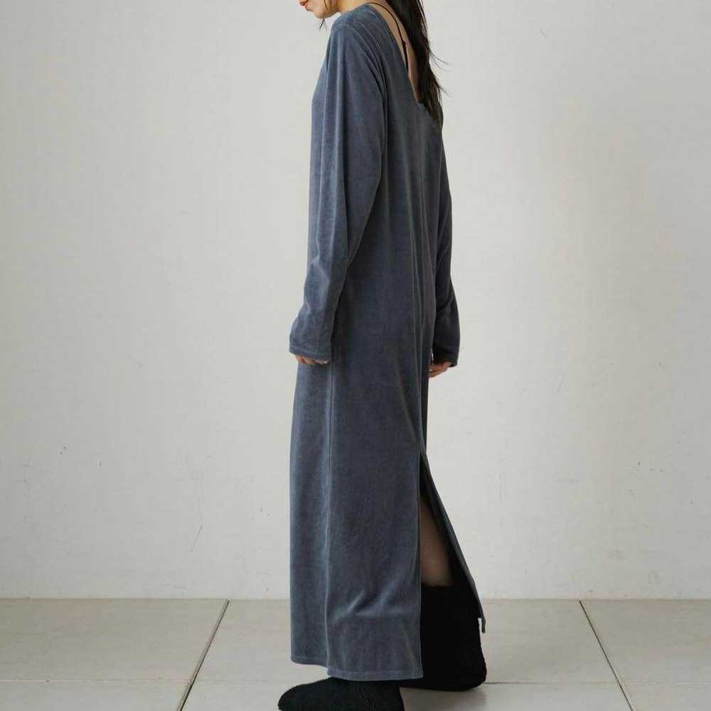 earthy_ Organic cotton back chambray one-piece - image 2