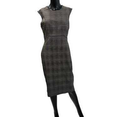 Express Plaid Sleeveless Sheath Dress  Women's Sz 