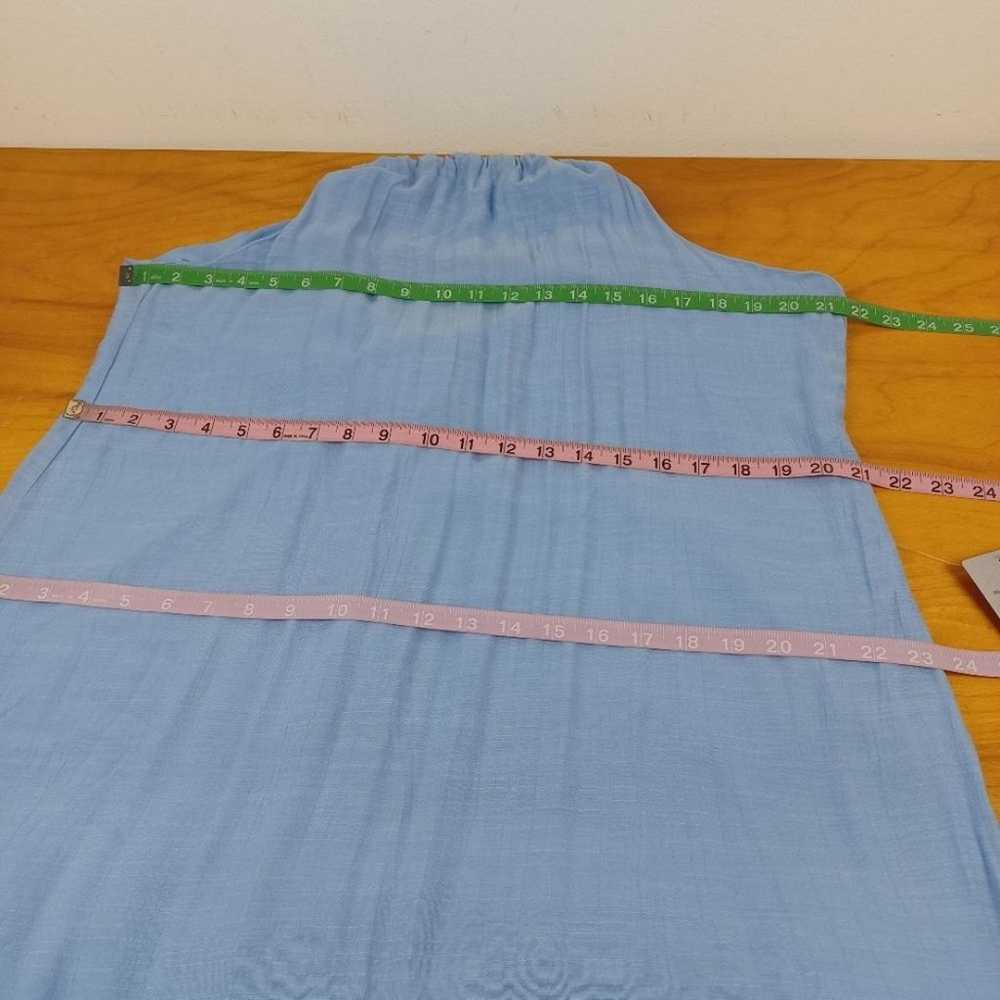 Treasure And Bond Tie Back Halter Maxi Dress Size… - image 11