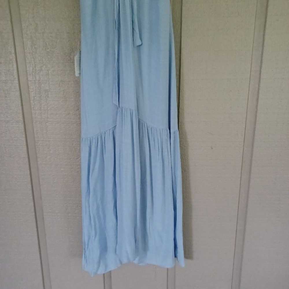 Treasure And Bond Tie Back Halter Maxi Dress Size… - image 7