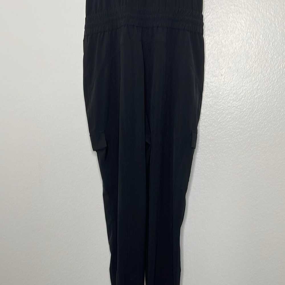 ATHLETA Unbound Lightweight Black Jumpsuit Sleeve… - image 10