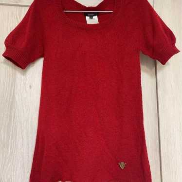 ◆Red◆GUCCI◆Excellent Condition 100% Cashmere◆Cres… - image 1