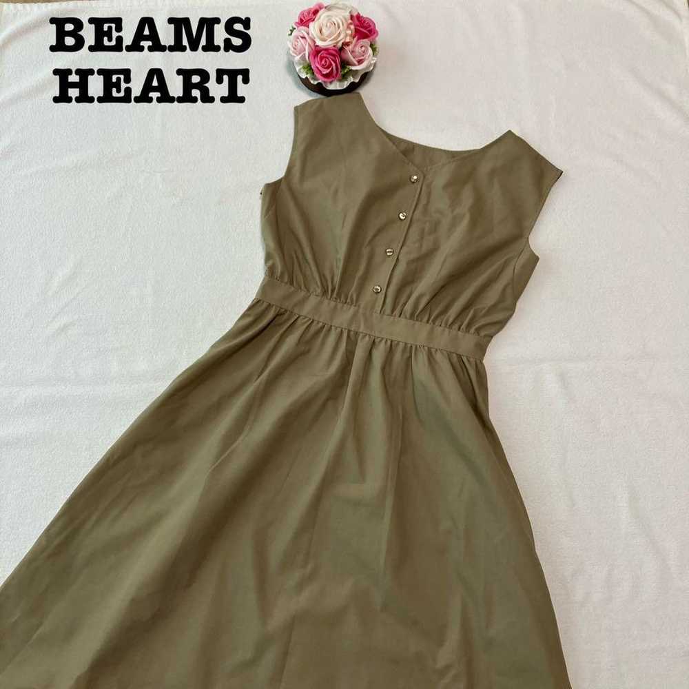 Beams Heart Ladies Sleeveless Shirt Long One-piec… - image 1