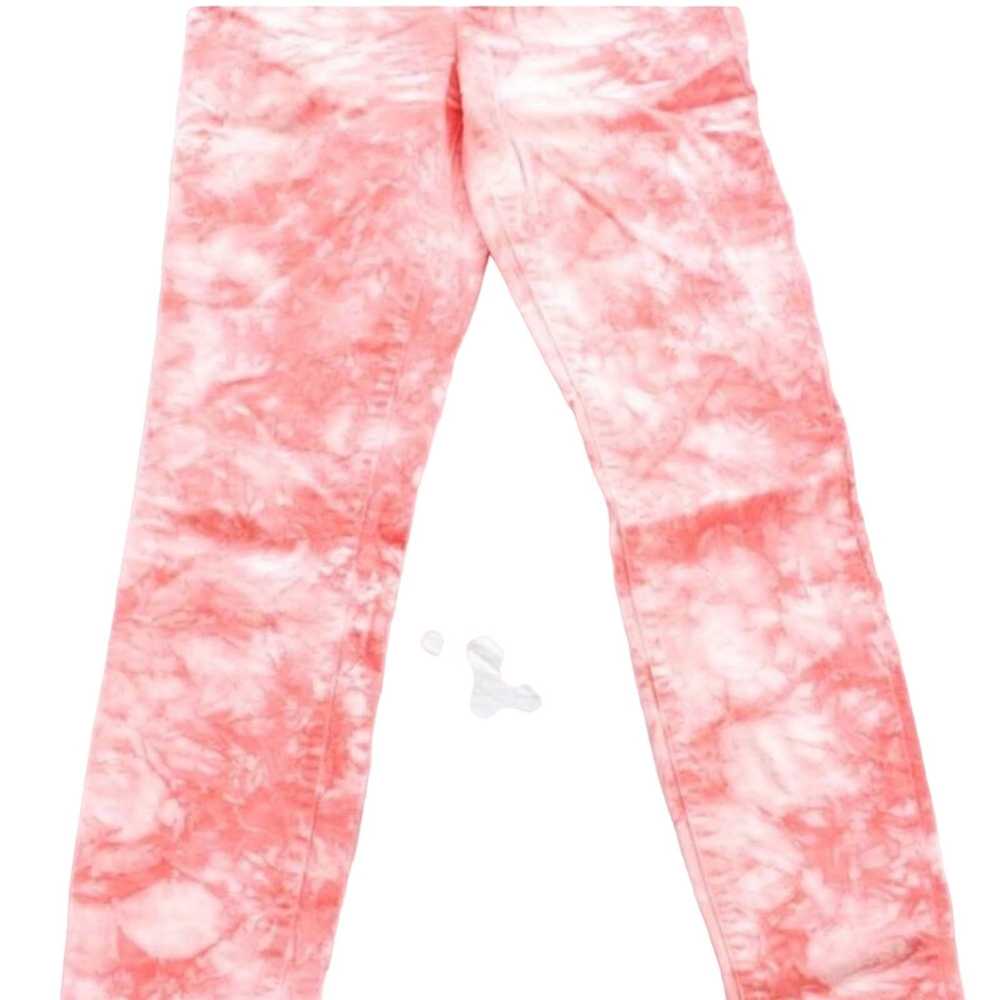 J Brand NEW J BRAND White Twisted Coral Tie Dye P… - image 4