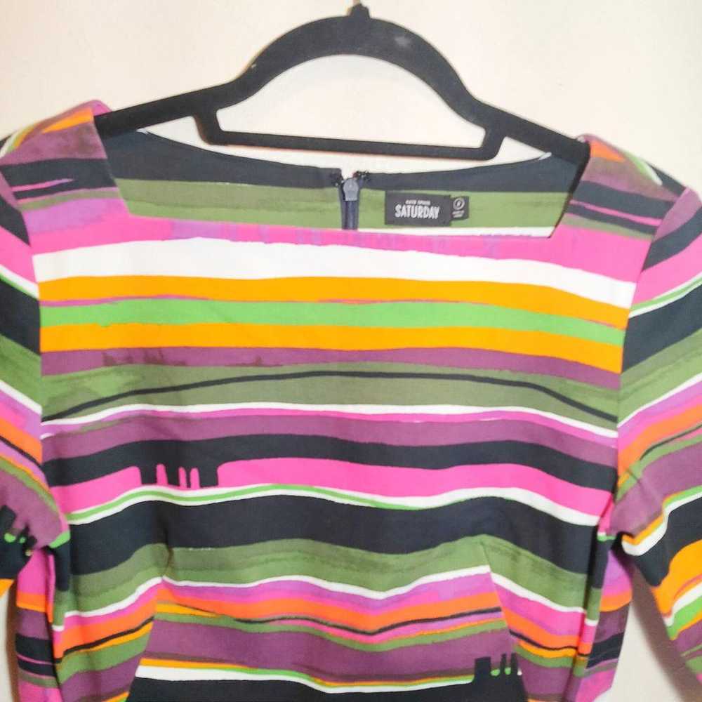 Excellent condition Kate Spade multicolor dress s… - image 2