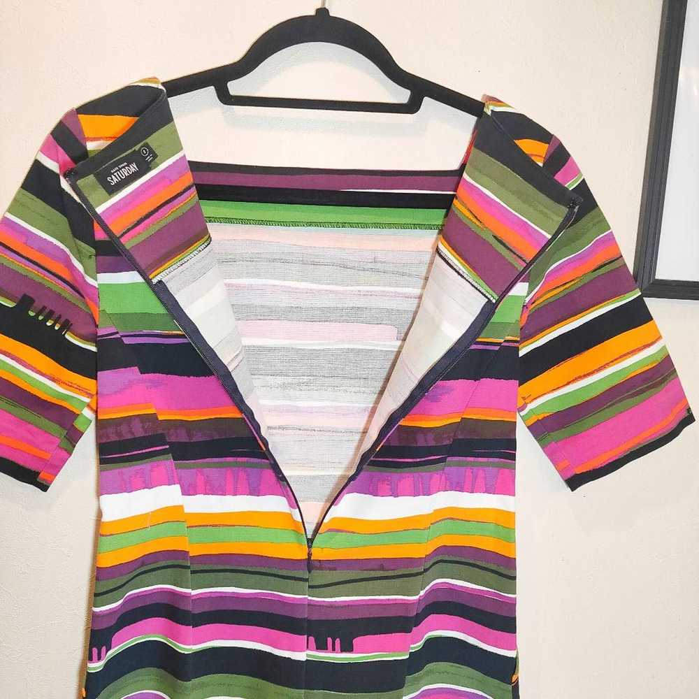 Excellent condition Kate Spade multicolor dress s… - image 6