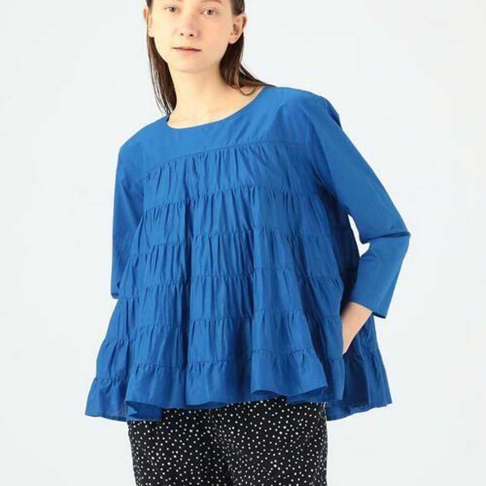 Merlette Tiered Blouse 100% Cotton 6521 - image 3