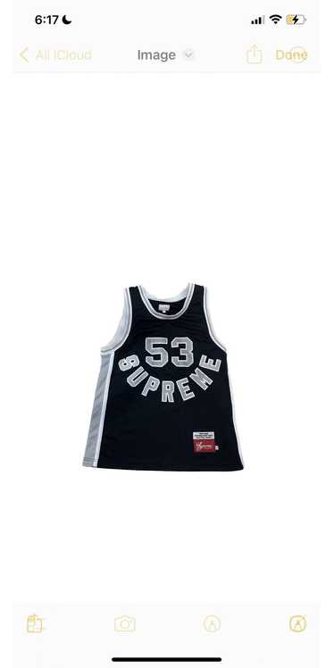 Supreme Supreme 2015 Black Basketball Jersey