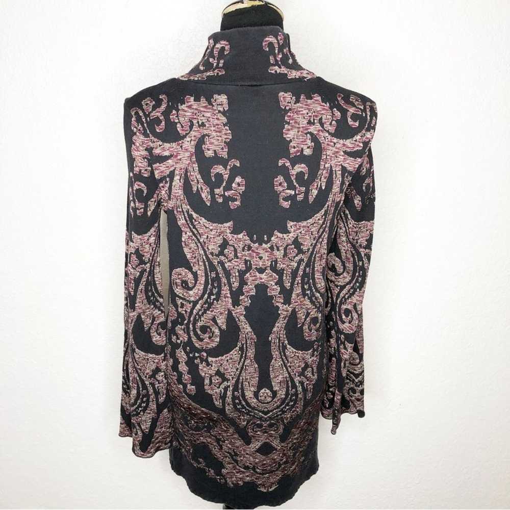 Free People Modern Love black pink brown paisley … - image 11