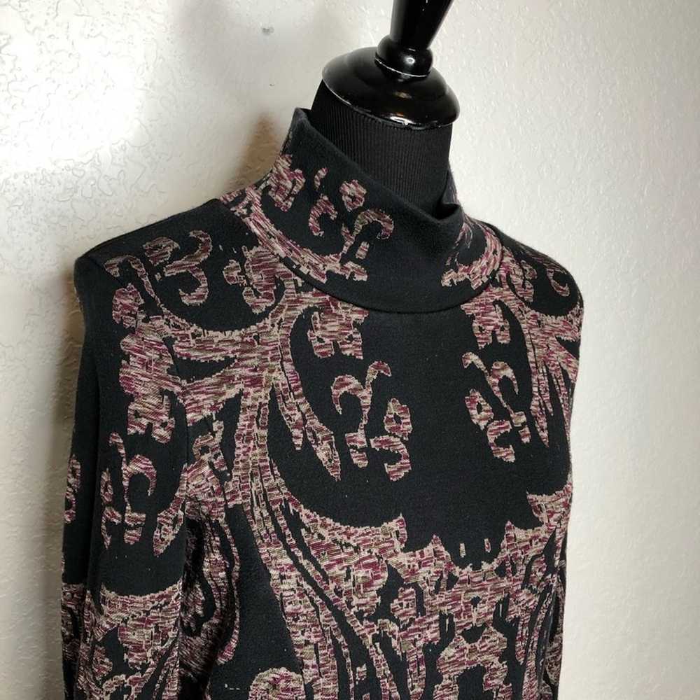 Free People Modern Love black pink brown paisley … - image 3