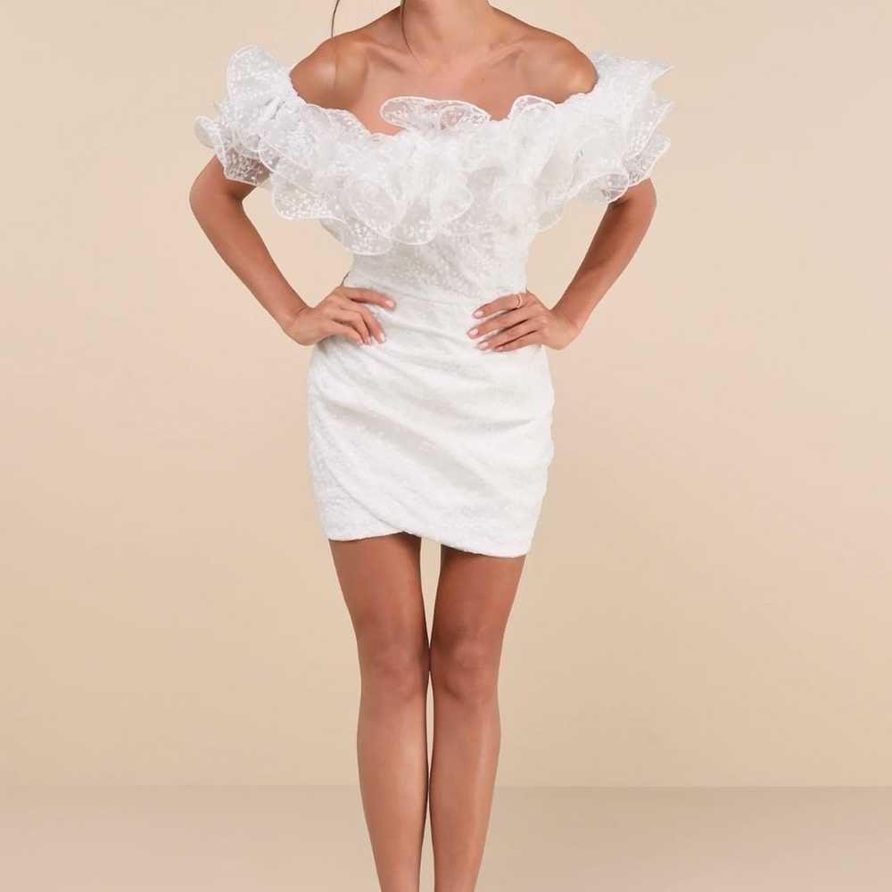 Lulus- Little white dress - image 1