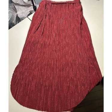 Anthropologie Sabina Musayev pleated midi skirt me