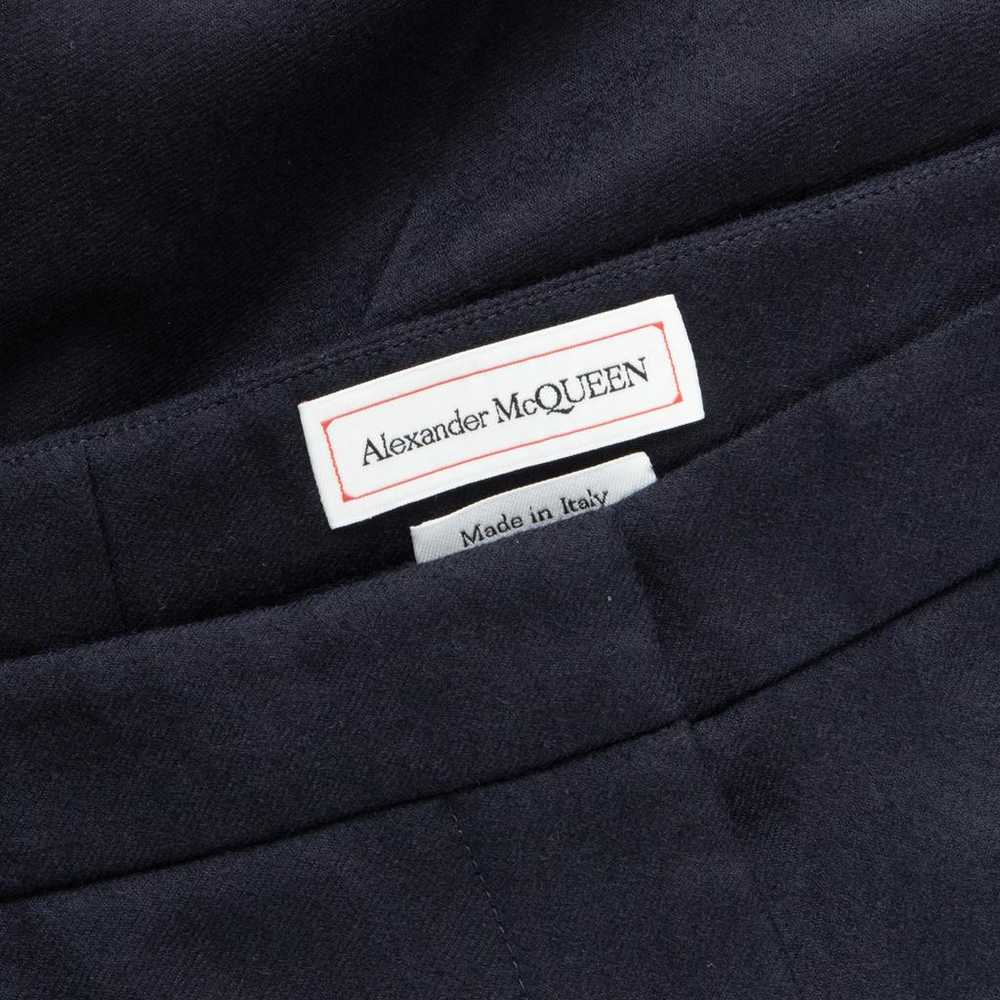 Alexander McQueen Wool straight pants - image 3