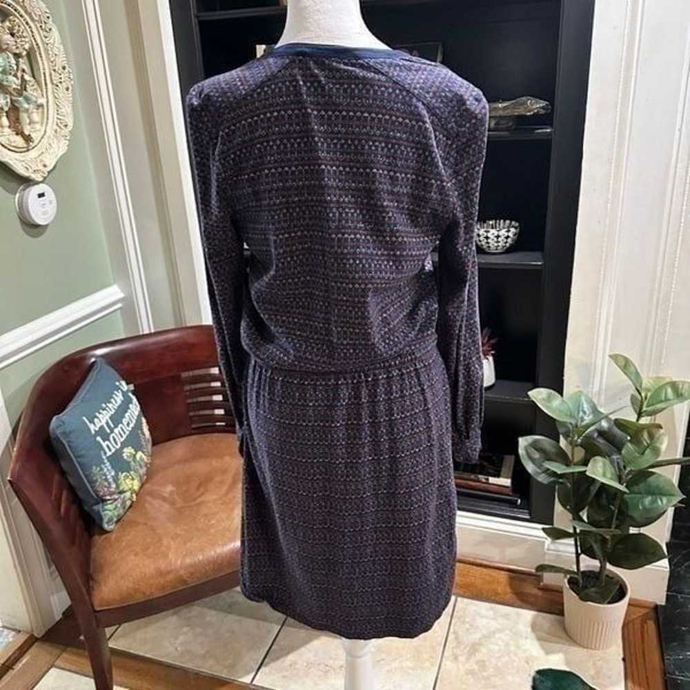 Eddie Bauer Blue Henley Dress Size Small - image 9