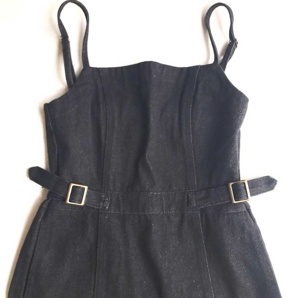 N WITH. Denim onepiece Camisole onepiece Black. - image 5