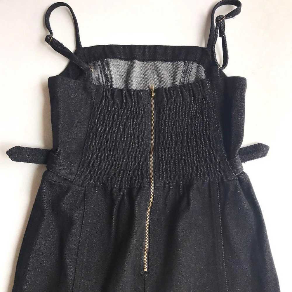 N WITH. Denim onepiece Camisole onepiece Black. - image 6