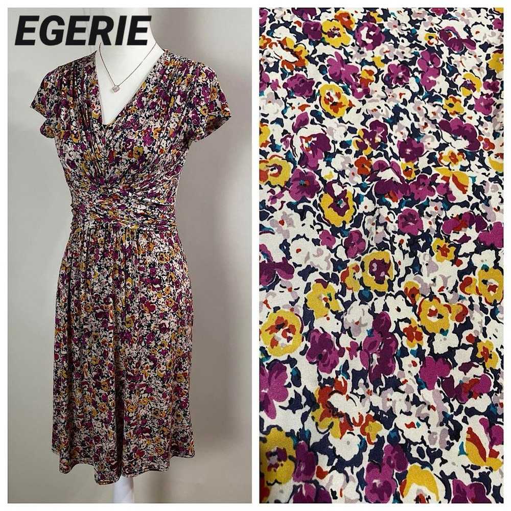 ●Excellent Condition● EGERIE T1 Small Flower Patt… - image 1