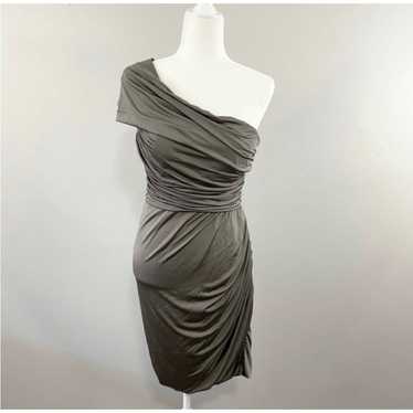 Eliza J One Shoulder Goddess Dress