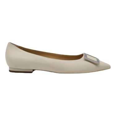 Roger Vivier Gommetine leather ballet flats