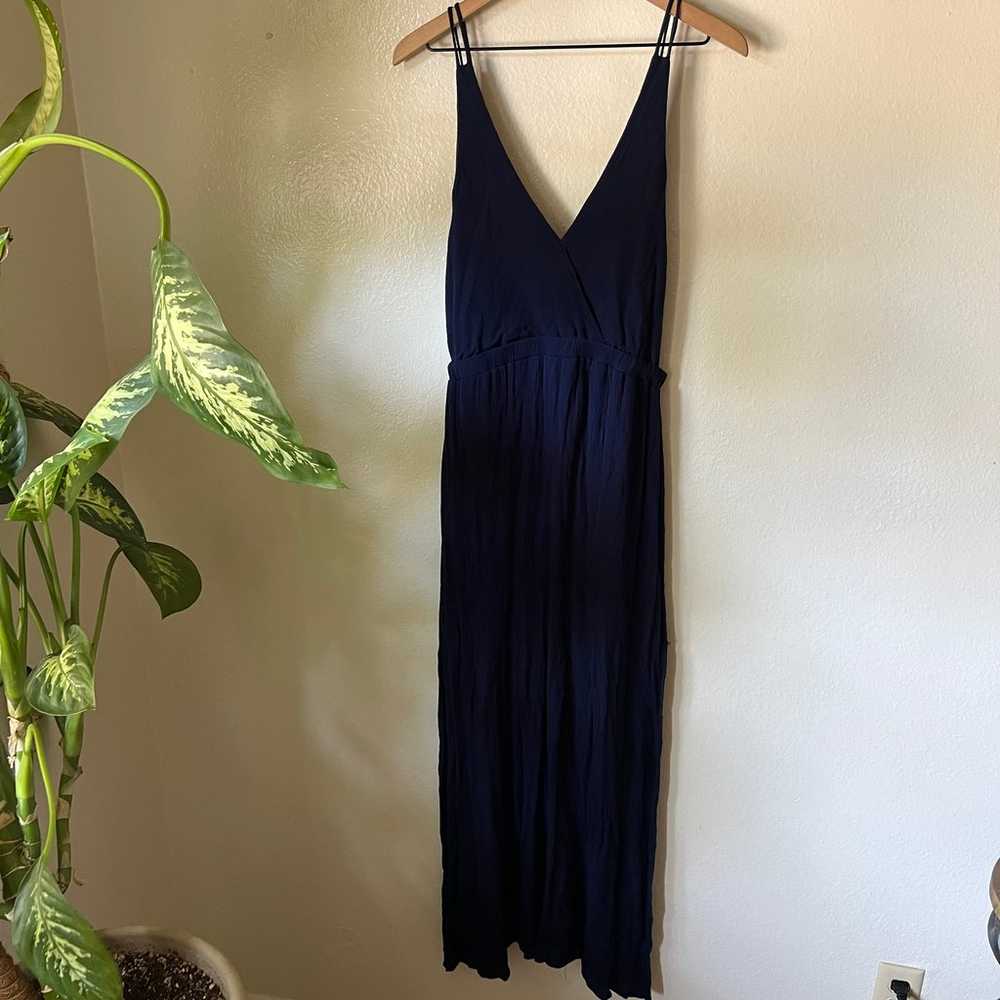 Lulus | Lost in Paradise Navy Blue Maxi Dress - image 2