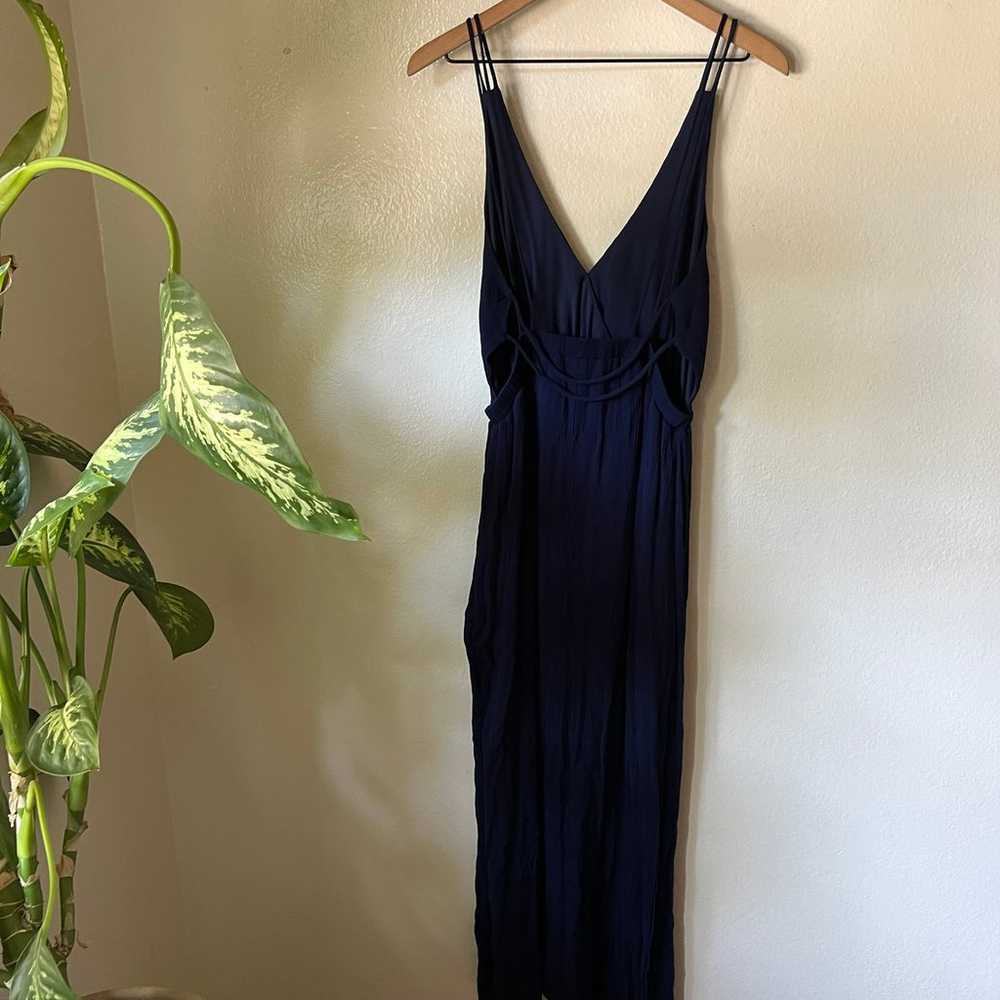 Lulus | Lost in Paradise Navy Blue Maxi Dress - image 6