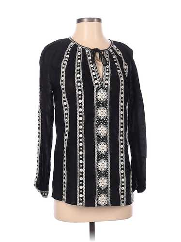 Neiman Marcus Women Black Long Sleeve Blouse XS