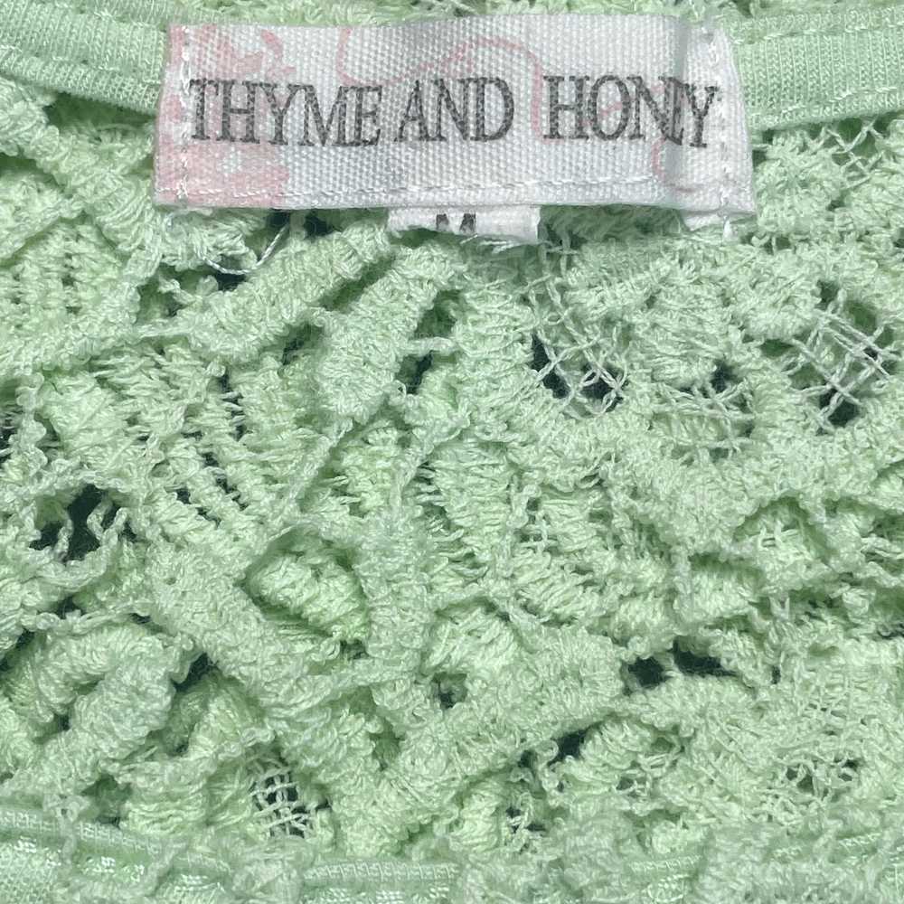 Other Thyme and Honey Lace Crochet Top - image 2