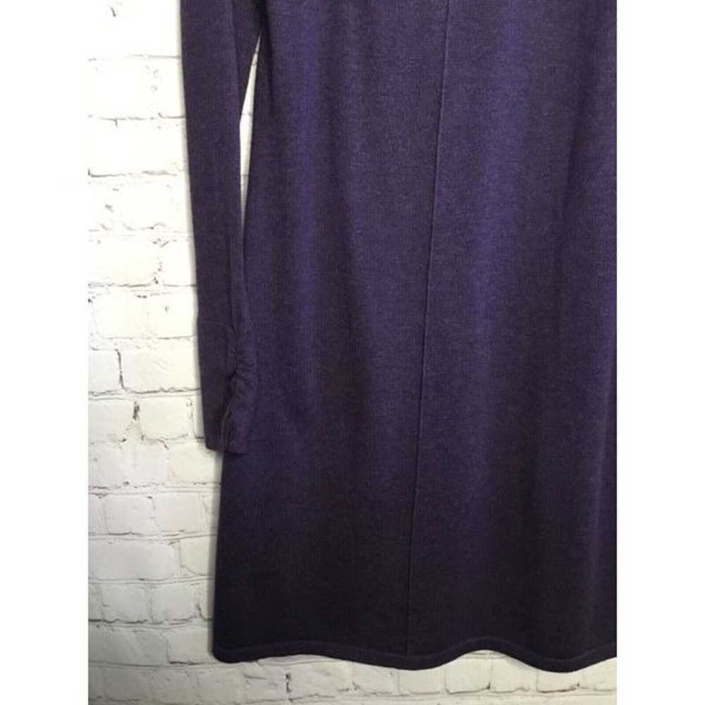 Athleta Hot Toddy size M Medium Sweater Dress Pur… - image 10