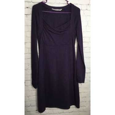 Athleta Hot Toddy size M Medium Sweater Dress Pur… - image 1