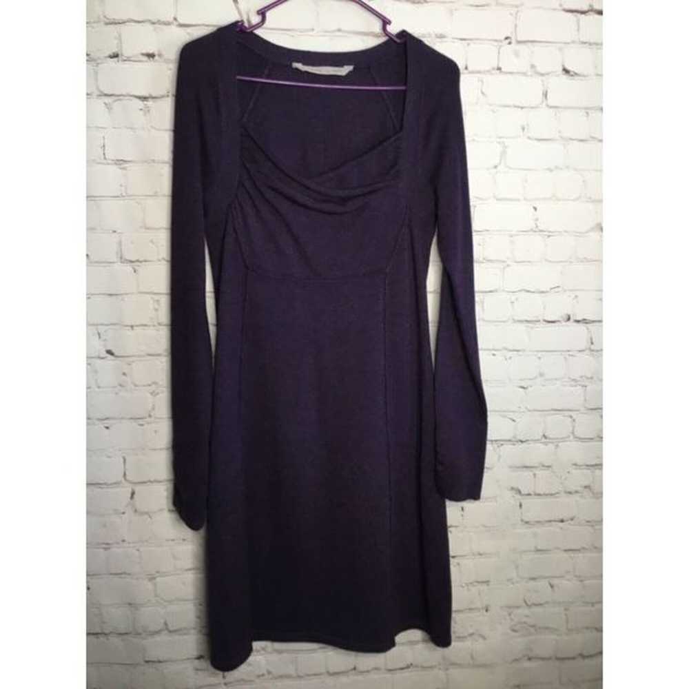 Athleta Hot Toddy size M Medium Sweater Dress Pur… - image 2