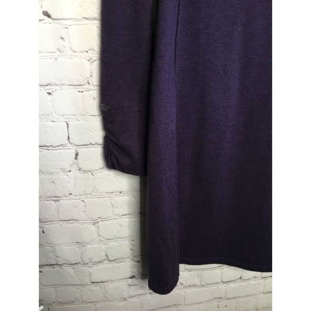 Athleta Hot Toddy size M Medium Sweater Dress Pur… - image 3