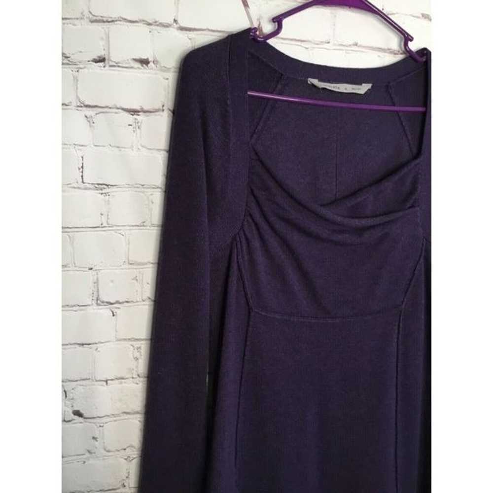 Athleta Hot Toddy size M Medium Sweater Dress Pur… - image 4