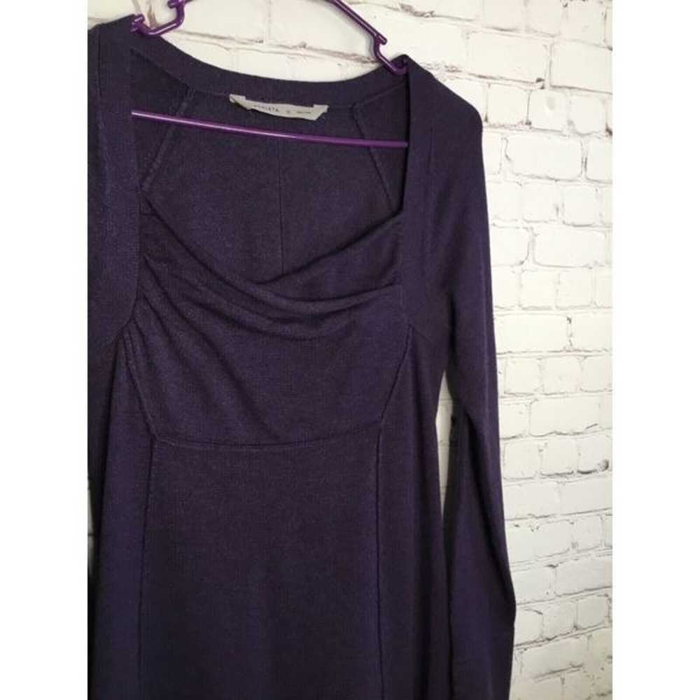 Athleta Hot Toddy size M Medium Sweater Dress Pur… - image 5