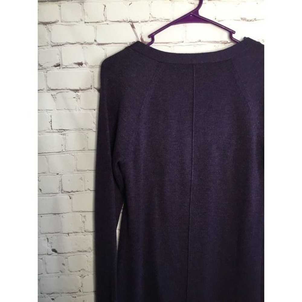 Athleta Hot Toddy size M Medium Sweater Dress Pur… - image 7