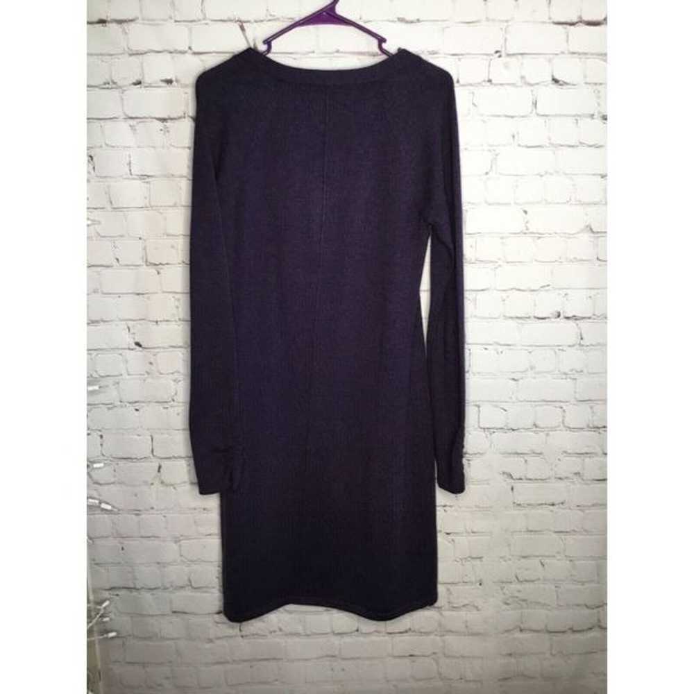 Athleta Hot Toddy size M Medium Sweater Dress Pur… - image 9