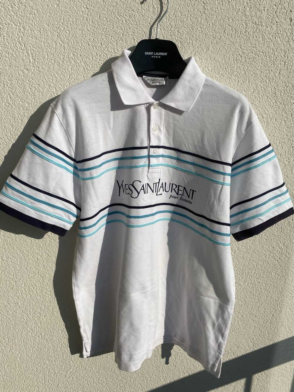 Vintage × Yves Saint Laurent YSL Polo Spell Out Y… - image 2