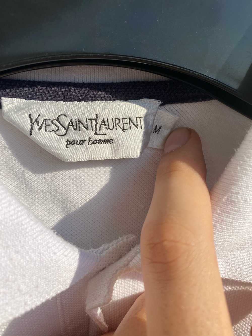 Vintage × Yves Saint Laurent YSL Polo Spell Out Y… - image 3