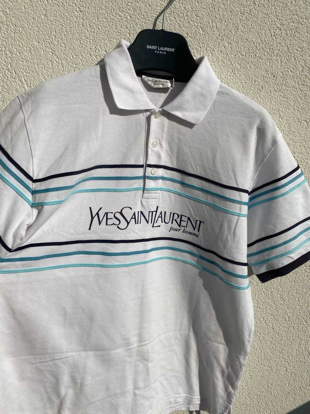 Vintage × Yves Saint Laurent YSL Polo Spell Out Y… - image 7