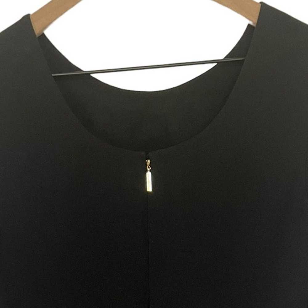 KARL LAGERFELD Black Cocktail Party Dress SZ 4 - image 4