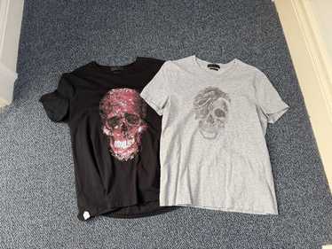 Alexander McQueen 2x Alexander McQueen Skull T-Sh… - image 1