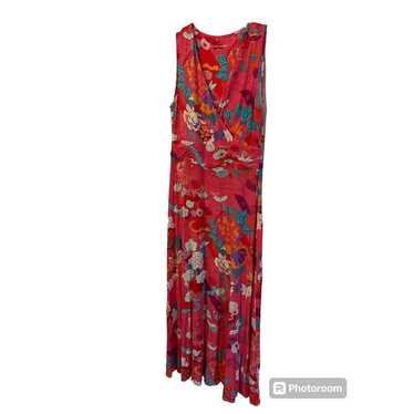 SOFT SURROUNDINGS Posie SunKissed Coral Maxi Dres… - image 1