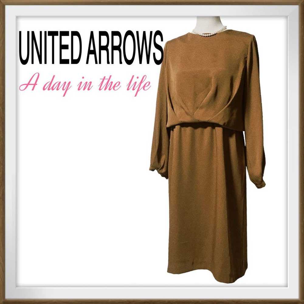 United Arrows A Days in the Life Long Sleeve Dres… - image 1