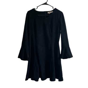 Aryeh Anthropologie Faux Suede Dress Black Size La