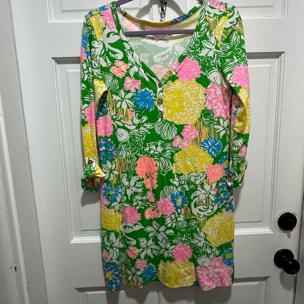 Lilly Pulitzer Palmetto Dress Size Small EUC - image 2