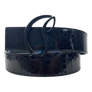 Christian Louboutin Patent leather belt